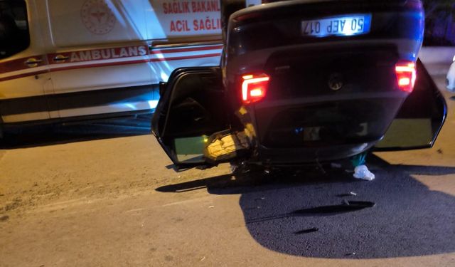 Güzelyurt Mahallesi’nde Trafik Kazası: 2 Yaralı