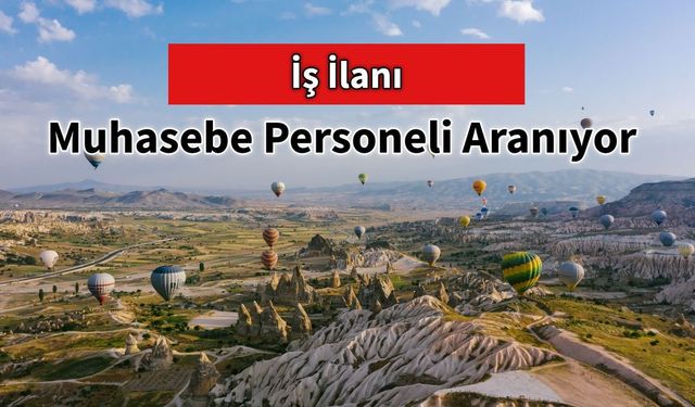 İş İlanı: Muhasebe Personeli Aranıyor