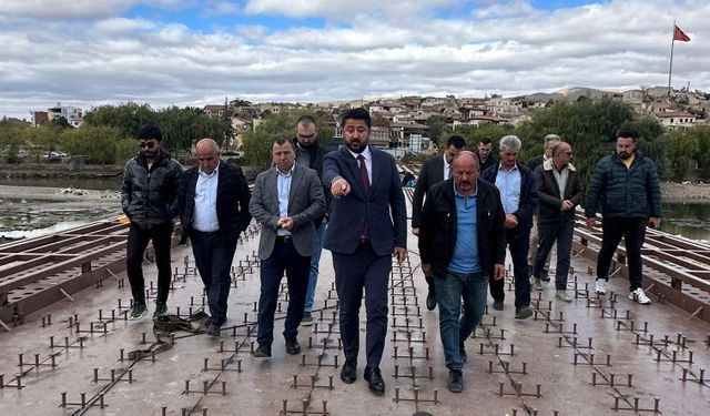 Milletvekili Emre Çalışkan: Tarihi Avanos Köprüsünde Sona Yaklaşıyoruz