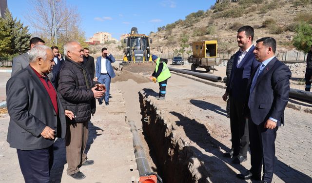 Bekdik Mahallesi’nde Altyapı Yenileme Çalışmaları Sürüyor