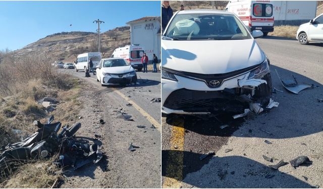 Kaza Yapan Motosiklet Sürücüsüne Otomobil Çarptı: 1 Ölü