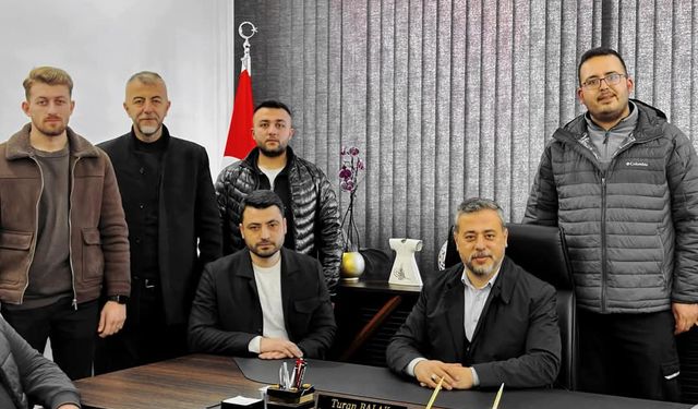AK Parti Gülşehir İlçe Başkanı Turan Balak, Milletvekili Özgün’ü Ağırladı