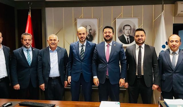 Pınarbaşı ve Korkmaz Ak Parti Heyetiyle TOKİ’de