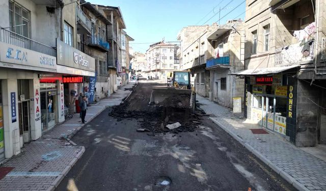 Osmanlı Caddesi’nde Altyapı ve Üstyapı Çalışması Başladı