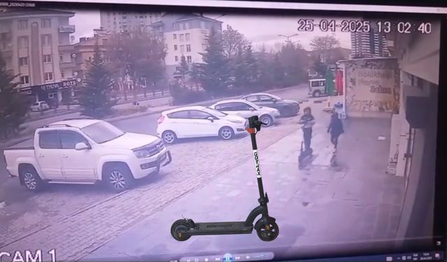 Nevşehir'de Scooter Hırsızlığı! Sahibine Teslim Edildi