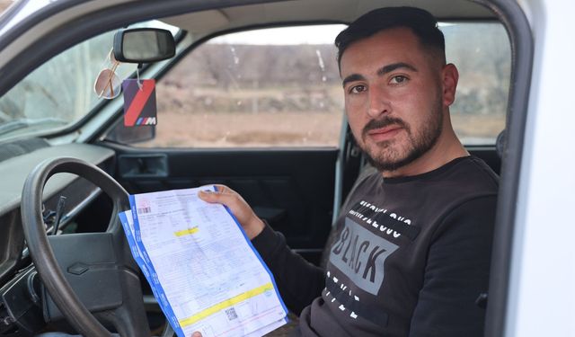 Nevşehir’de Otomobili Muayeneden Geçen Vatandaş, Sevincini Zurna İle Kutladı