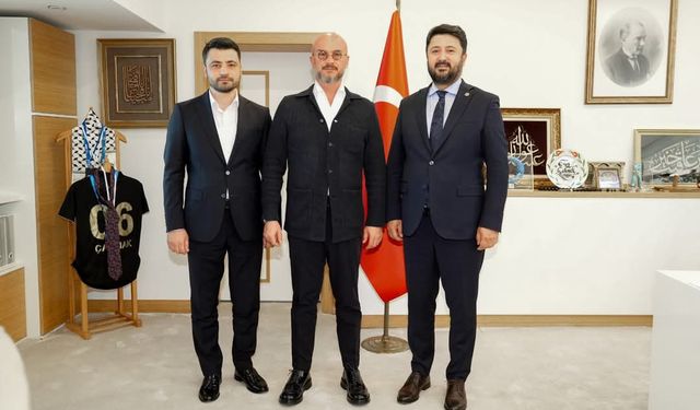Milletvekili Çalışkan ve Başkan Balak’tan DHMİ Genel Müdürü Enes Çakmak’a Ziyaret