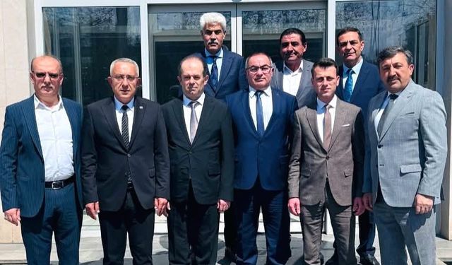 MHP’li Belediye Başkanlarından İller Bankası Kayseri Bölge Müdürü Osman Baykendi’ye Ziyaret