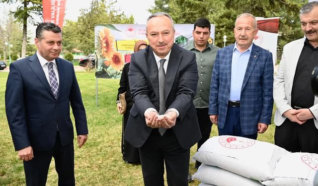 Nevşehir'de Çiftçiye 49.800 KG Kuru Fasulye Tohumu Dağıtıldı