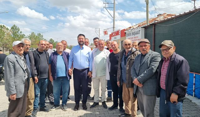 Milletvekili Emre Çalışkan Topaklı ve Kozaklı’da Vatandaşlarla Buluştu