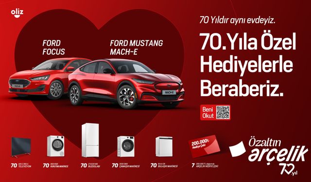Özaltın Arçelik'ten 70. Yıla Özel Büyük Çekiliş!