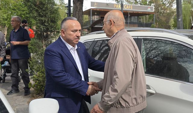Vali Fidan'dan Dr. Levent Uluğlar’a Taziye Ziyareti
