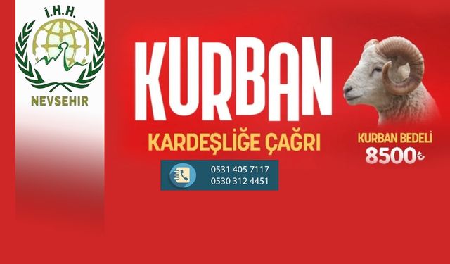 İHH Kurban Bedeli Açıklandı