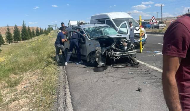 Kalaba Yolu Trafik Kazası Yaralılar Var