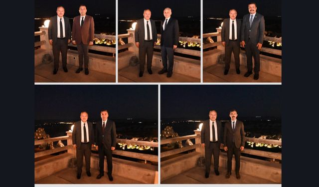 Vali Fidan'dan Vali Yardımcıları ve Kaymakamlara Veda Programı