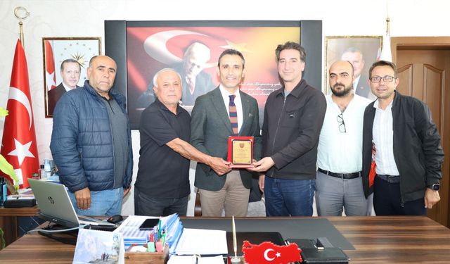 Derinkuyugücü Spor Kulübü’nden İl Müdürü Muhsin Özdemir’e Ziyaret