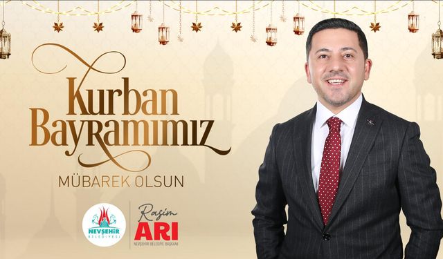 Başkan Rasim Arı, Kurban Bayramı’nı Kutladı