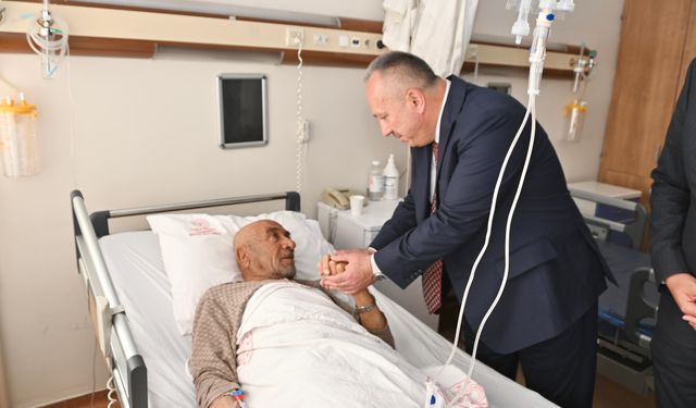 Vali Ali Fidan’dan Nevşehir Devlet Hastanesi’ne Bayram Ziyareti