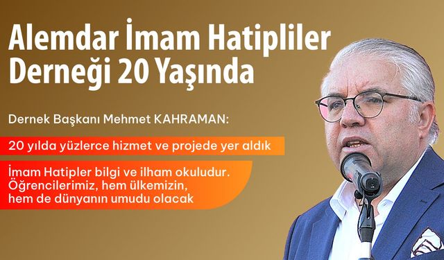 Alemdar İmam Hatipliler Derneği 20 Yaşında