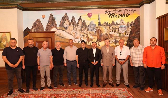 Yüksel Babaoğlu ve Ekibinden Başkan Arı’ya Ziyaret
