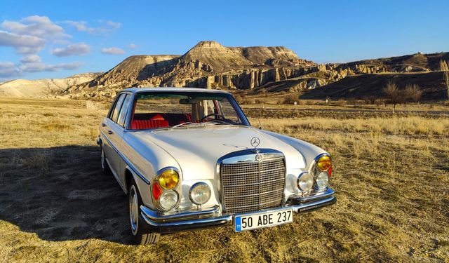 Klasik Mercedes’ler Kapadokya’da buluşuyor!
