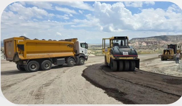 Göreme-Nevşehir Bağlantı Yolu Araç Trafiğine Kapatılıyor