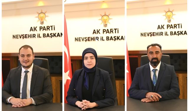 AK Parti Nevşehir Teşkilatında Yeni Görevlendirmeler Yapıldı