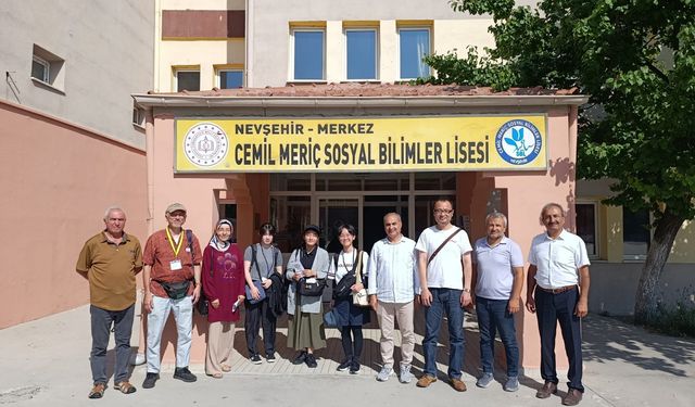 Nevşehir Cemil Meriç Sosyal Bilimler Lisesi, Japon Kardeş Okulunu Ağırlıyor