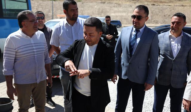 İyi Parti İl Başkanlığından İstifa Eden Ali İhsan Parlatan, Sanayi Esnafı Ziyaretinde Rasim Arı’ya Eşlik Etti