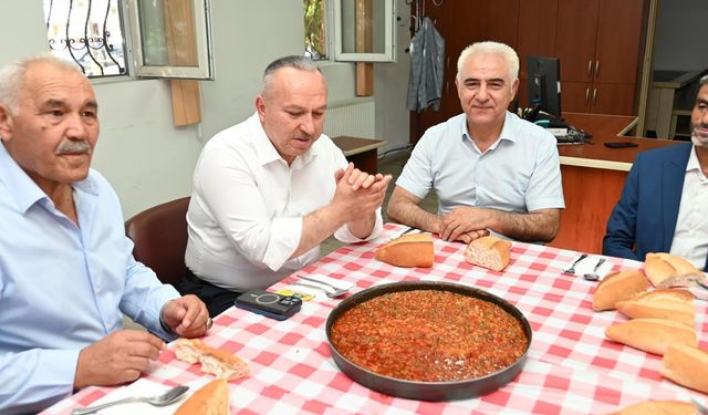 Vali Fidan, Lale Sanayi Esnafıyla Buluştu, Sanayi Pilavı Yedi