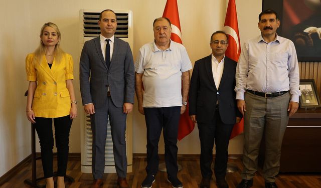 NTSO Başkanı Arif Parmaksız’a Cumhuriyet Savcısı Çağatay Akça’dan Ziyaret