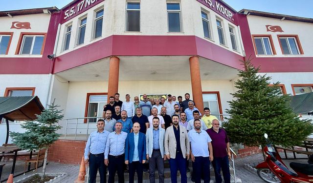 AK Parti Heyetinden Kavak Motorlu Taşıyıcılar Kooperatifine Ziyaret