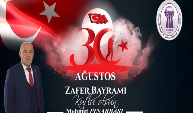 30 Ağustos Zafer Bayramı Kutlama Mesajı