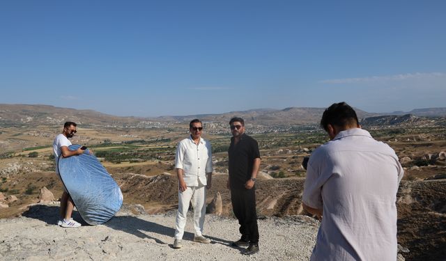 Rafet El Roman Kapadokya'da Klip Çekti