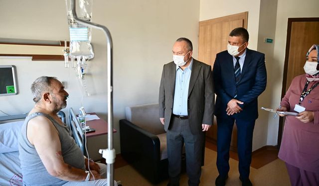 Nevşehir Valisi Fidan’dan Şehit Babasına Geçmiş Olsun Ziyareti