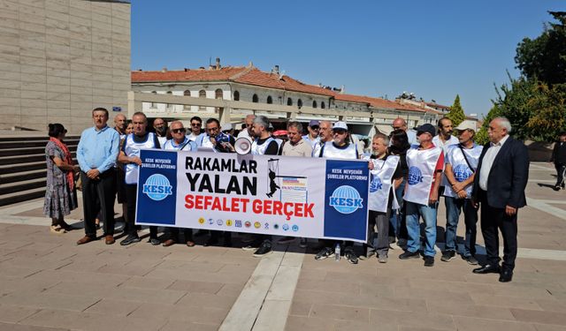 KESK Nevşehir Şubeler Platformu Grevde