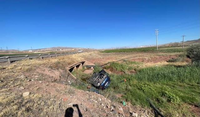 Nevşehir'de Otomobil Takla Attı Ters Döndü