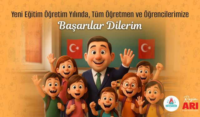 Belediye Başkanı Rasim Arı'dan Yeni Eğitim-Öğretim Yılı Mesajı