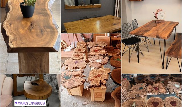 Nevşehir’de Ahşabın Sanata Dönüştüğü Nokta: "El Yapımı Otel Mobilyalarıyla Fark Yaratıyoruz"