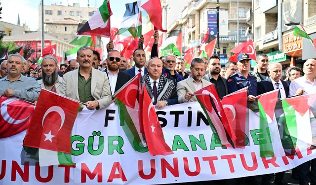 Nevşehir’de Kararlılık Yürüyüşü Düzenlendi