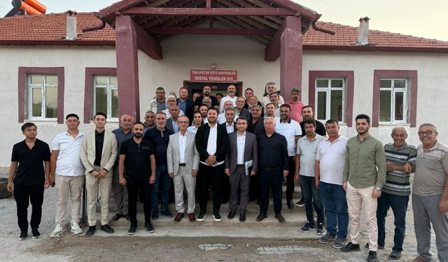 Milletvekili Emre Çalışkan Kozaklı'nın Köylerindeydi