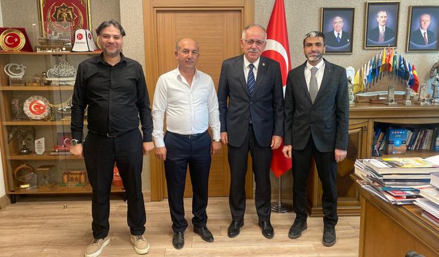 Nevşehir Karma Sanayi Kooperatifi Ankara’da Temaslarda Bulundu