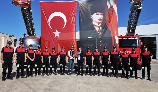 Ürgüp Belediye Başkanı Ali Ertuğrul Bul’dan İtfaiye Haftası Ziyareti