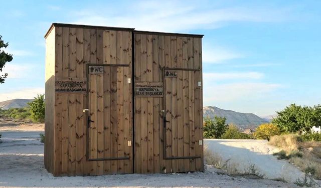 Kapadokya’da Ziyaretçi Konforu İçin Portatif WC’ler Hizmete Sunuldu