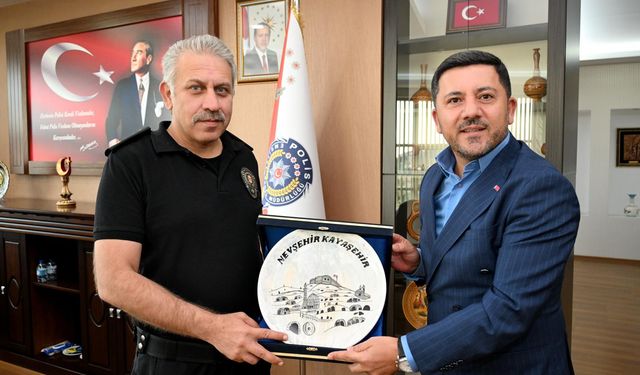 İl Emniyet Müdürü Serkan Karaman’a Hayırlı Olsun Ziyareti