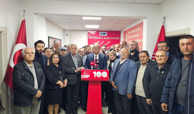 CHP Nevşehir İl Başkanı Bülent Yumuş, İl Başkanlığına Tekrar Adaylığını Açıkladı