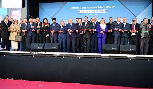 Horasan Erenleri Dergahı Cemevi 1. Etap Açılışı Hacıbektaş’ta Gerçekleştirildi