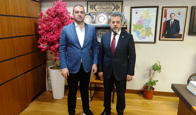 Sri Lanka Fahri Konsolosu Uluer’den Milletvekili Özgün’e Ziyaret