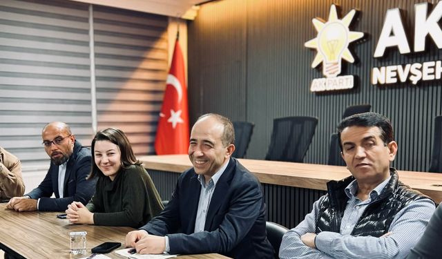 AK Parti Nevşehir Merkez İlçe Başkanlığı Haftalık Toplantısını Gerçekleştirdi