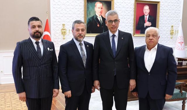 Milletvekili Süleyman Özgün’den Sağlık Bakanı Kemal Memişoğlu’na Ziyaret